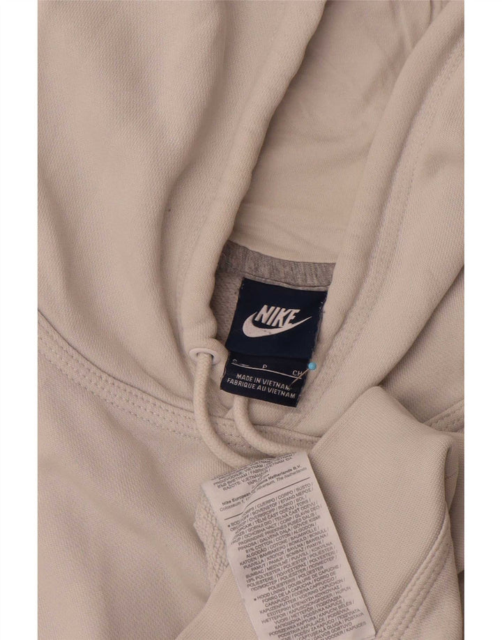 Nike - Sudadera con capucha para hombre, talla pequeña, algodón gris