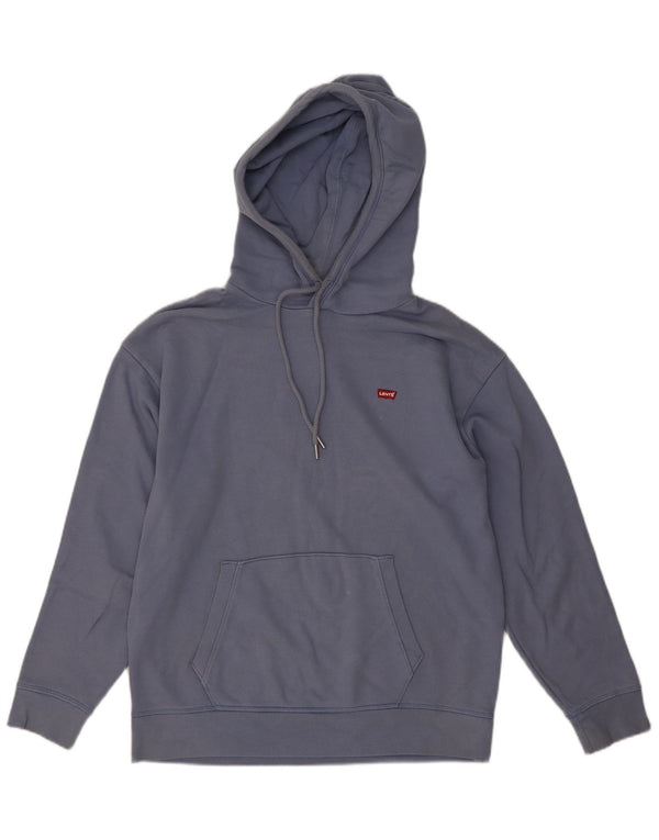Levi's Hombre Sudadera Con Capucha Jumper Medium Azul Marino Algodón