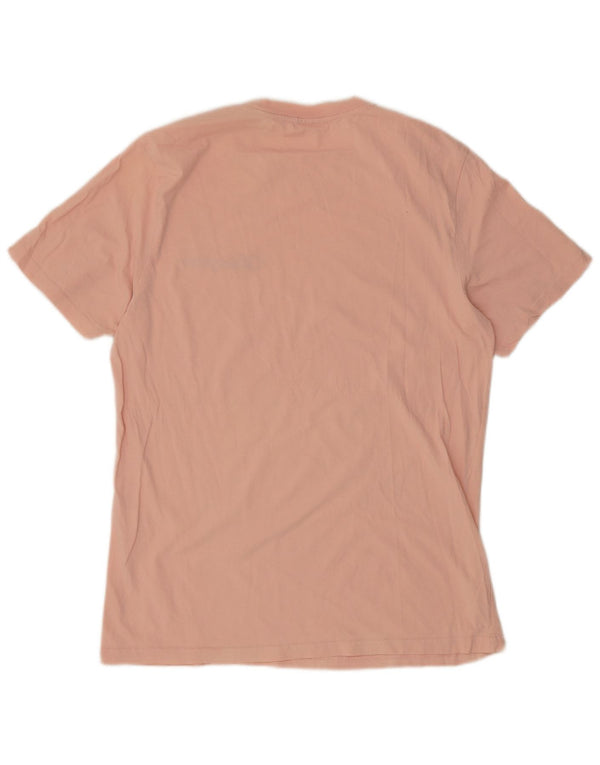 Champion Camiseta para hombre Top Large Pink Cotton