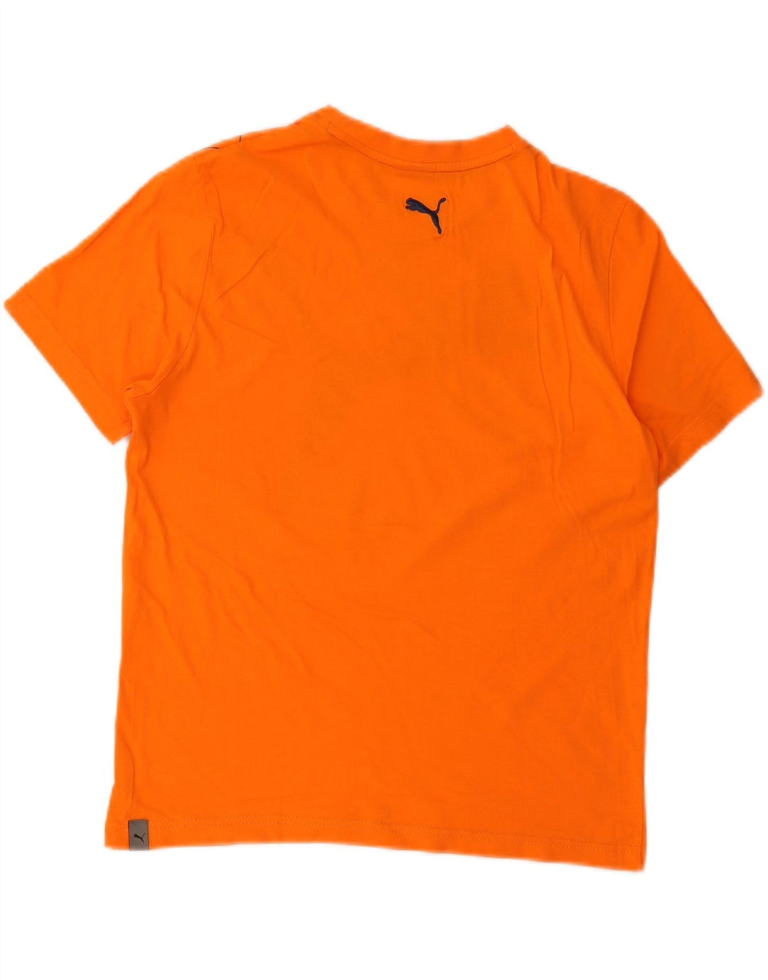 Puma - Camiseta gráfica para hombre, talla pequeña, color naranja