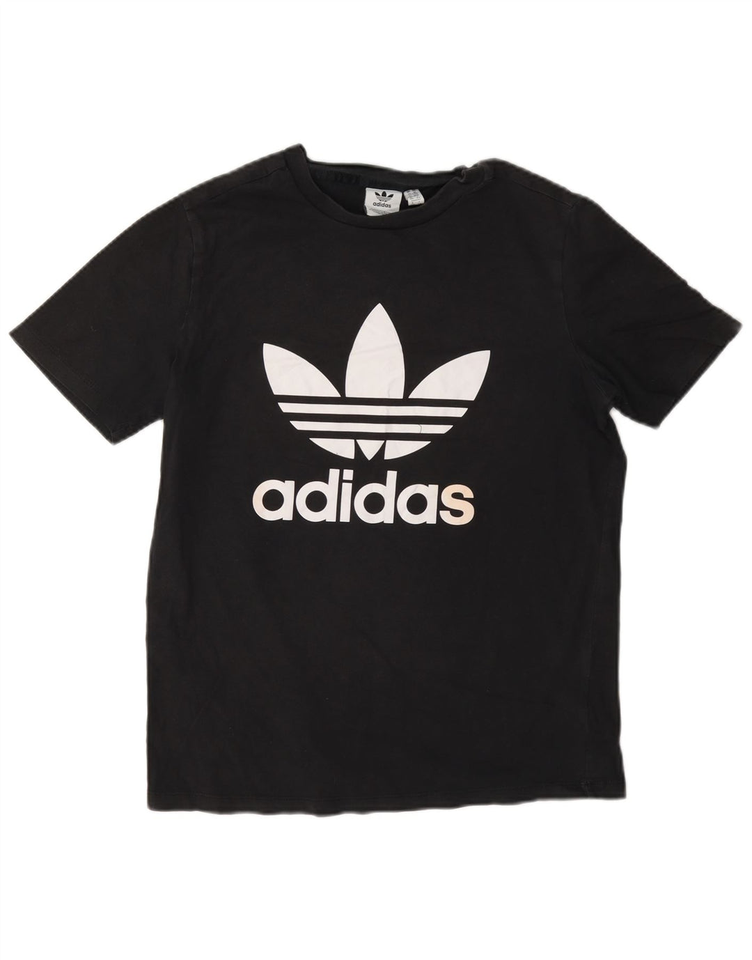 Adidas - Camiseta gráfica para mujer, talla 40, talla M, color negro