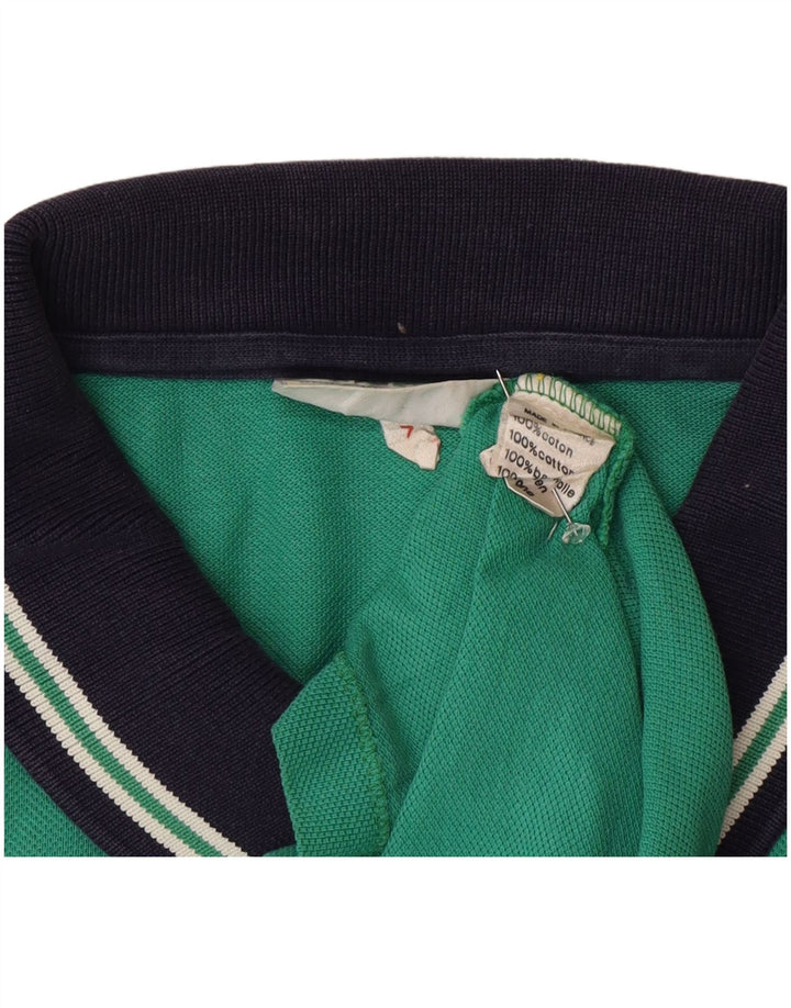 Polo Lacoste para hombre talla 7 2XL algodón verde