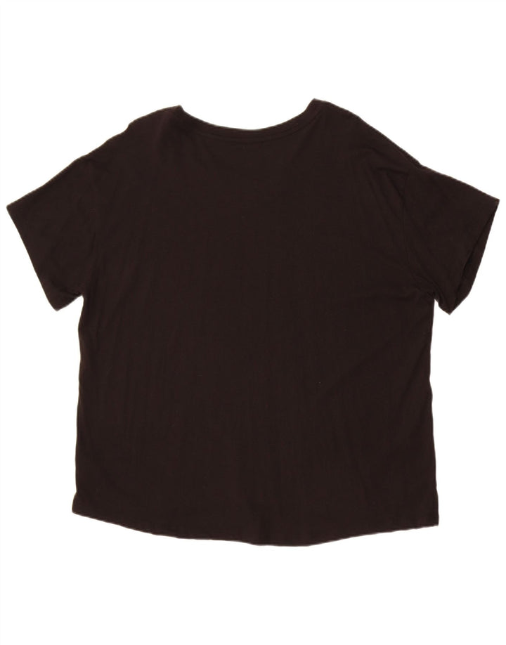 Reebok Camiseta gráfica para hombre Top 2XL Algodón negro