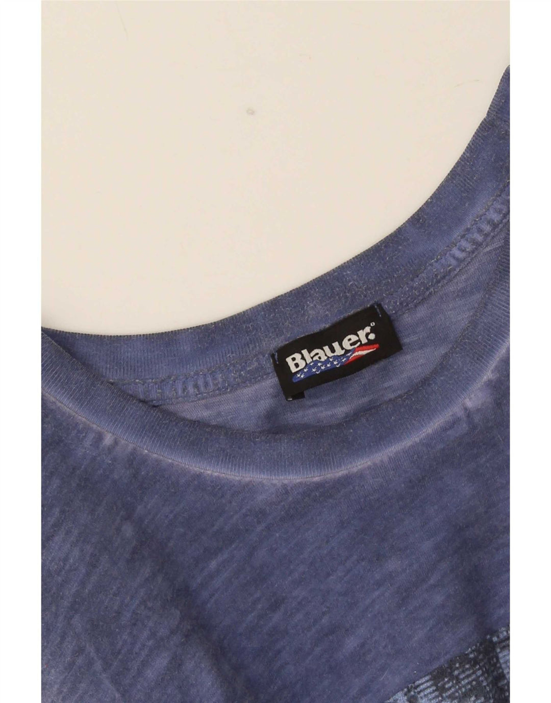 Blauer Hombre Camiseta Gráfica Top Medium Azul Marino