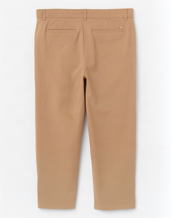 Tommy Hilfiger Pantalones Cortos Rectos para Mujer US 6 Medium W30 L24 Beige