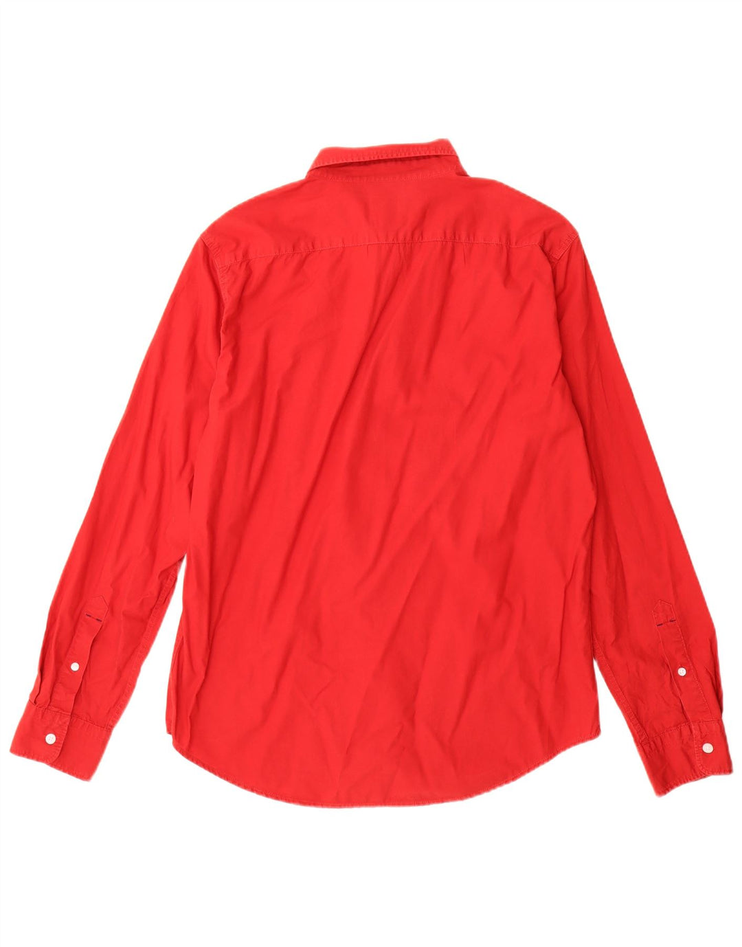 Camisa Levi's Slim Fit para hombre de algodón rojo grande