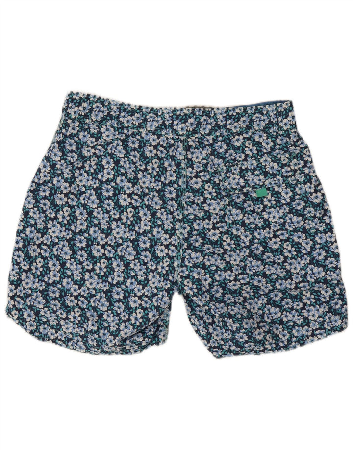 Bañador tipo shorts de hombre Boden de nailon floral azul grande