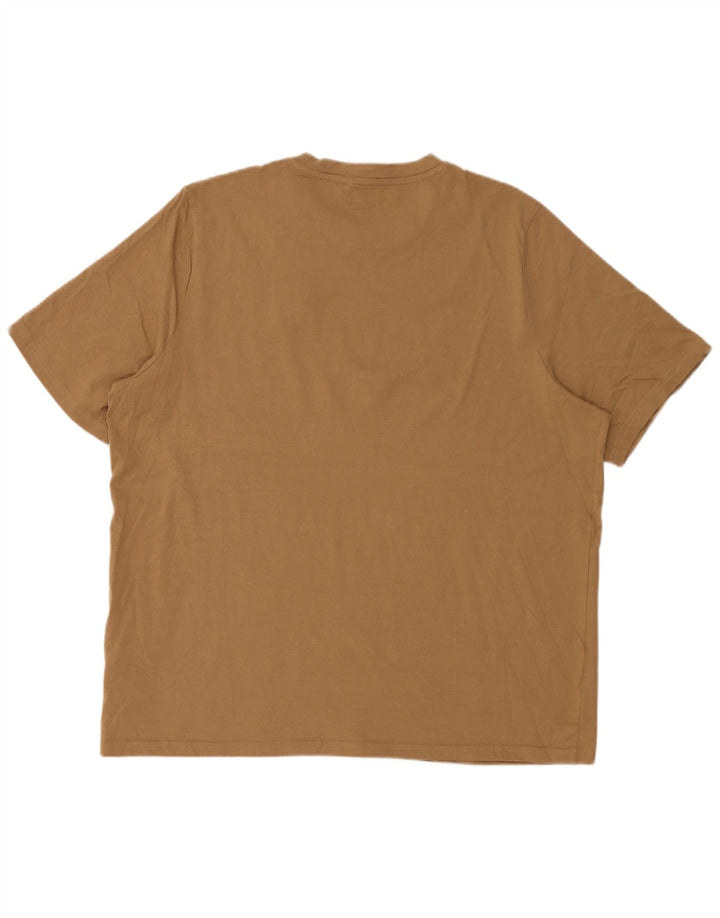Camiseta Puma Hombre Top 2XL Algodón Beige