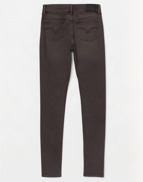 Levi's Womens Skinny Jeans W28 L30 Grey Cotton