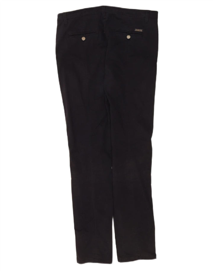 Pantalón Slim Mujer Massimo Dutti EU 40 Medium W30 L30 Azul Marino