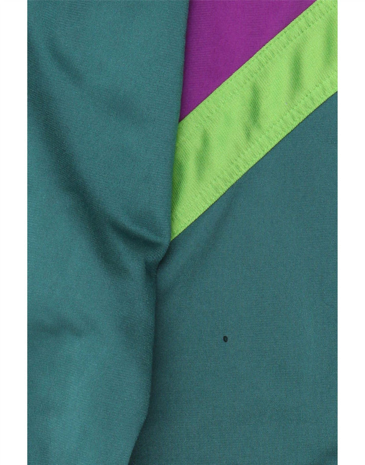 Lotto Hombre Chándal Top Chaqueta Grande Verde Colorblock