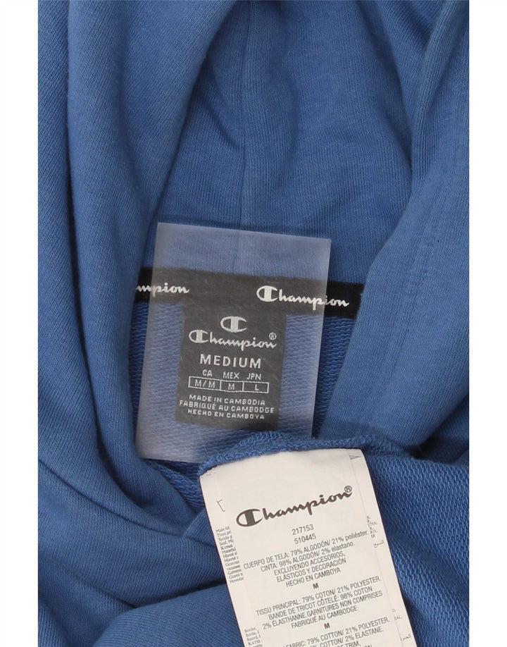 Champion Sudadera Con Capucha Jumper Azul Medio De Algodón