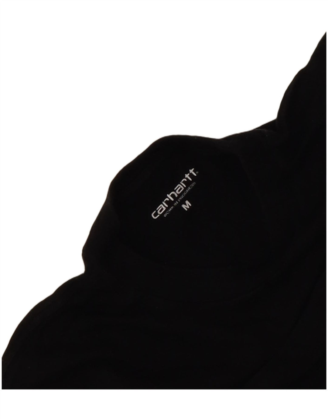 Carhartt Hombre Camiseta Gráfica Top Mediano Negro