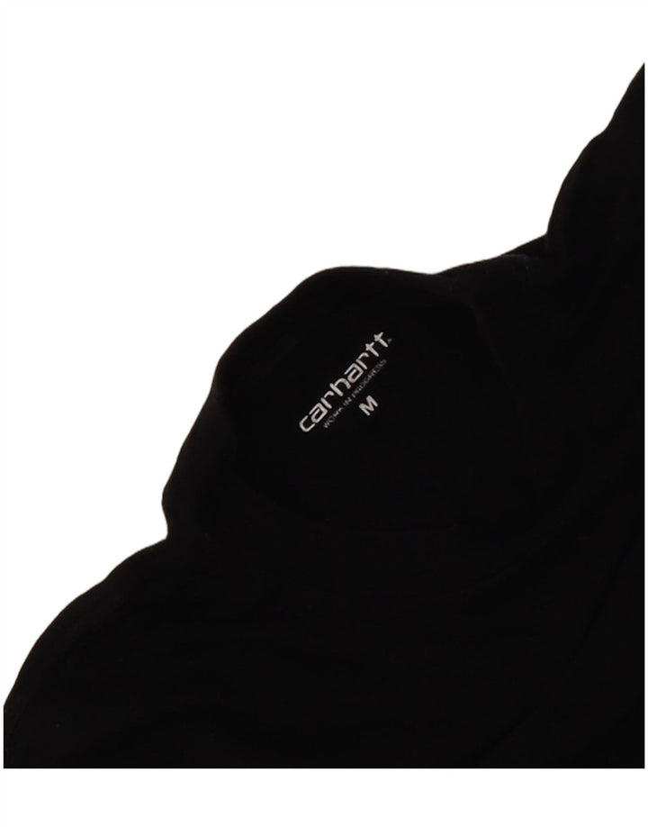 Carhartt Hombre Camiseta Gráfica Top Mediano Negro