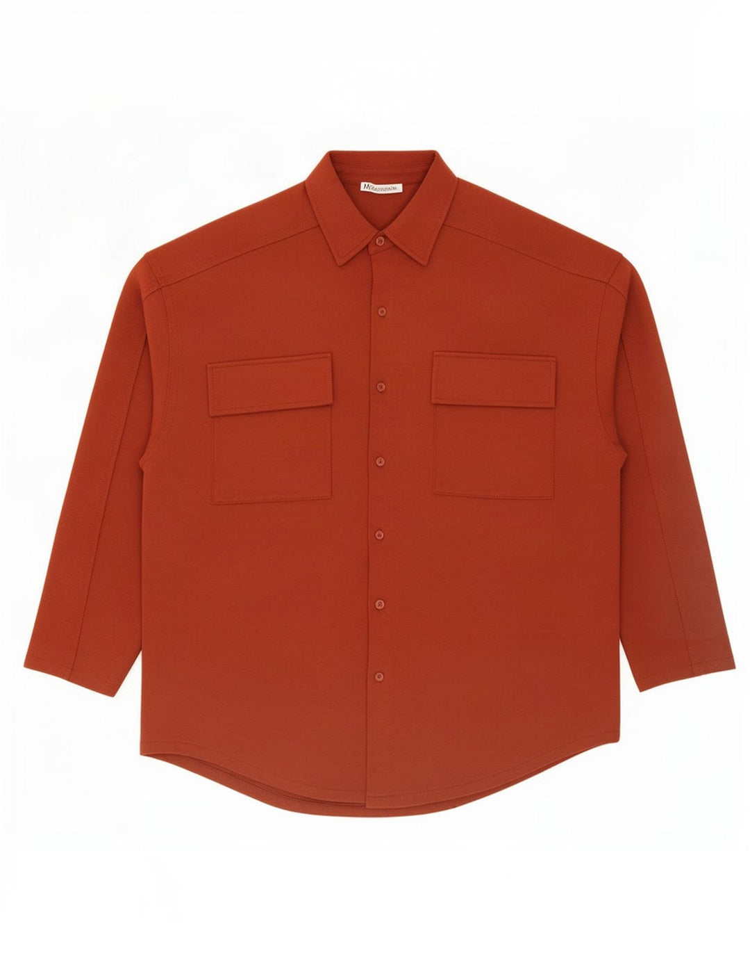 Camisa Zara Hombre Marrón Grande