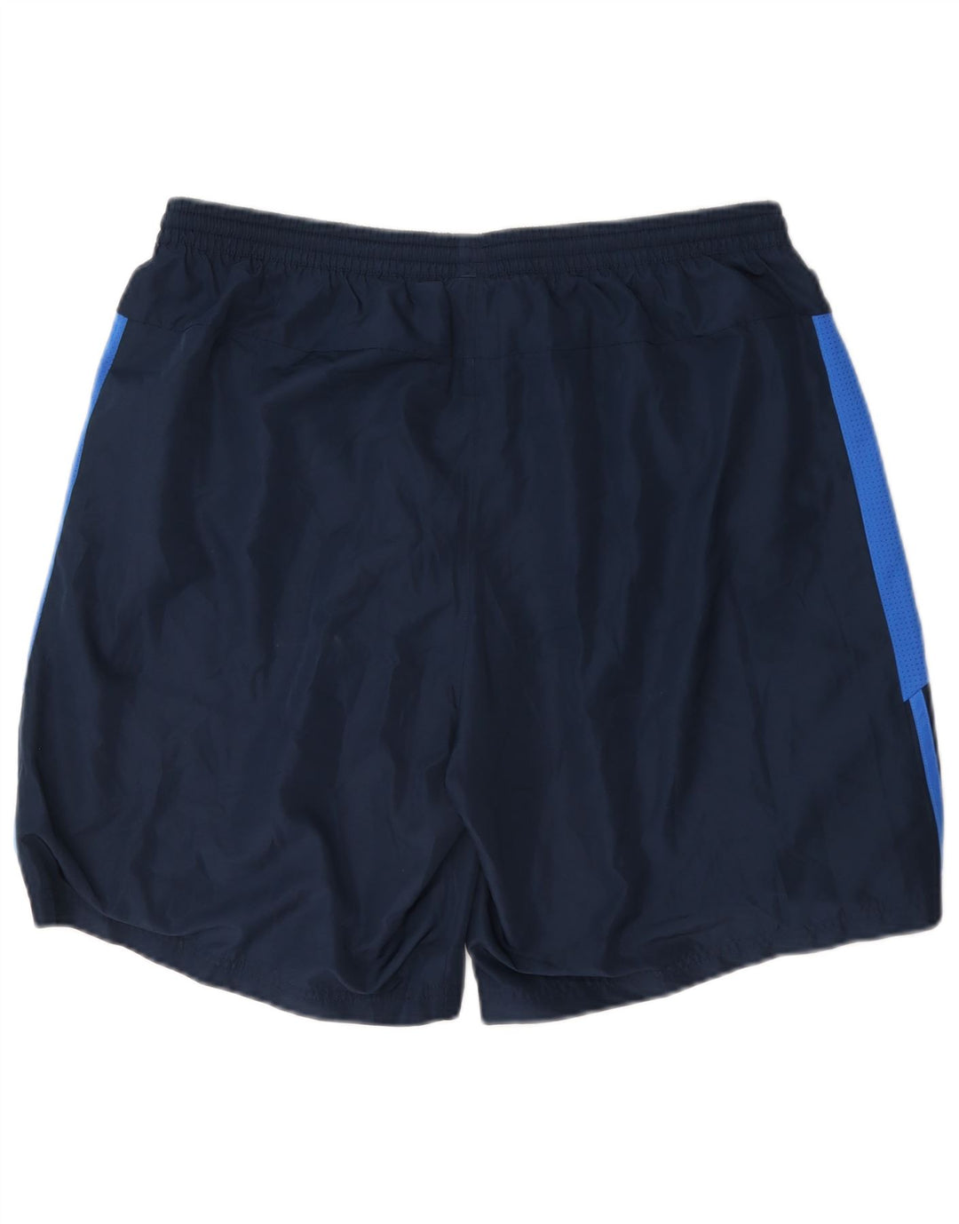 Adidas - Pantalones cortos deportivos para hombre, talla grande, color azul marino, poliéster