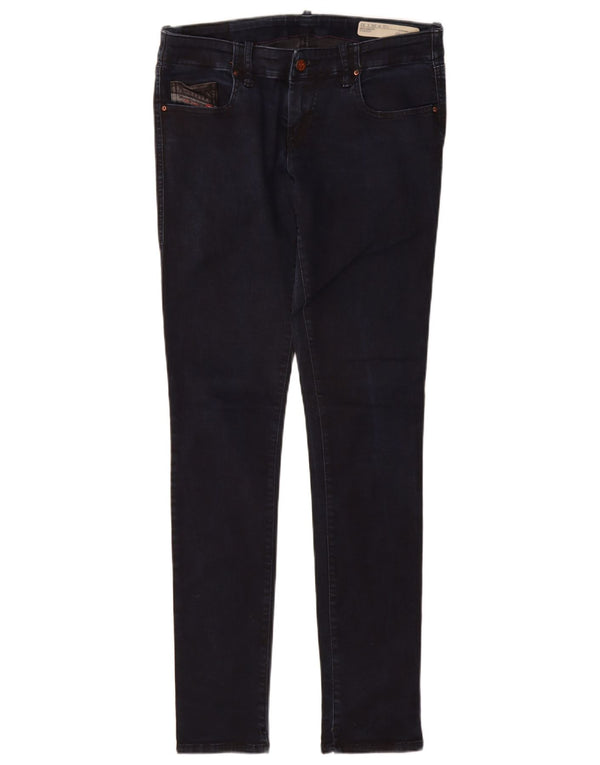 Diesel Vaqueros Pitillo Super Slim De Cintura Baja Grupee Para Mujer W29 L32 Azul Marino