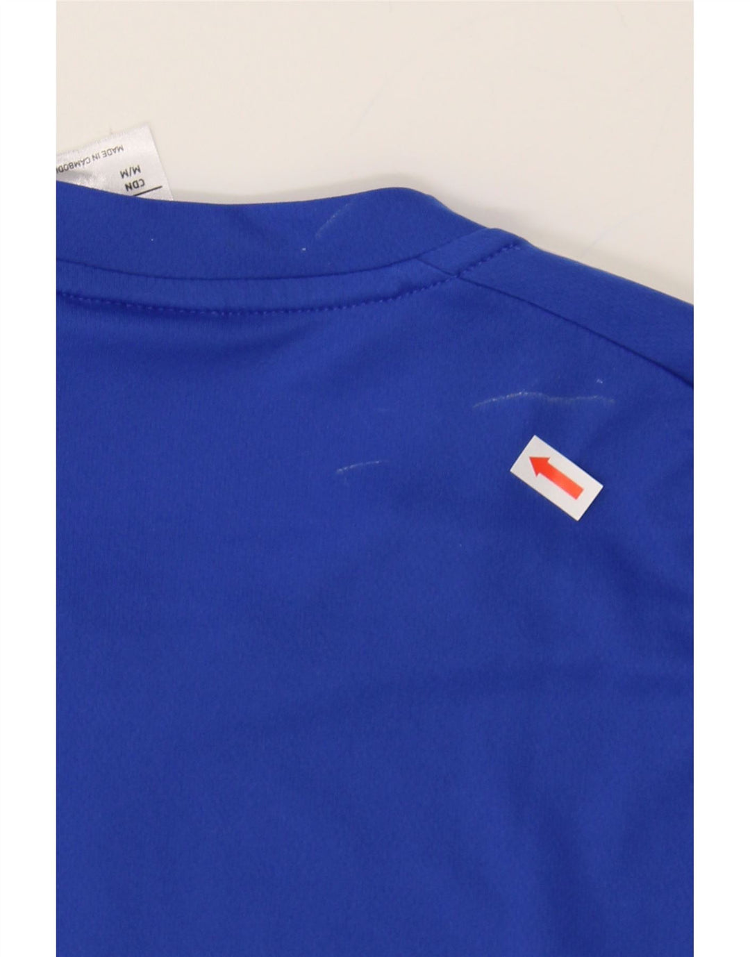 ADIDAS Mens Climalite T-Shirt Top Medium Blue Polyester Vintage Adidas and Second-Hand Adidas from Messina Hembry 