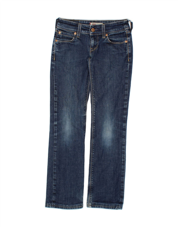 LEVI'S Womens 570 Tapered Jeans W26 L29 Blue Cotton Vintage Levi's and Second-Hand Levi's from Messina Hembry 