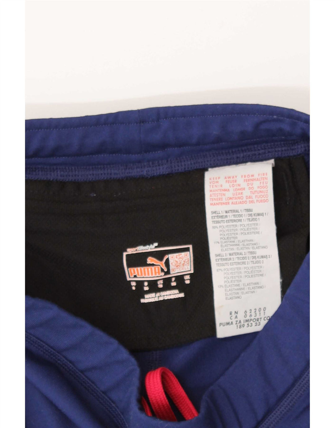 Puma Leggings Capri para Mujer UK 10 Small Azul Marino Poliéster