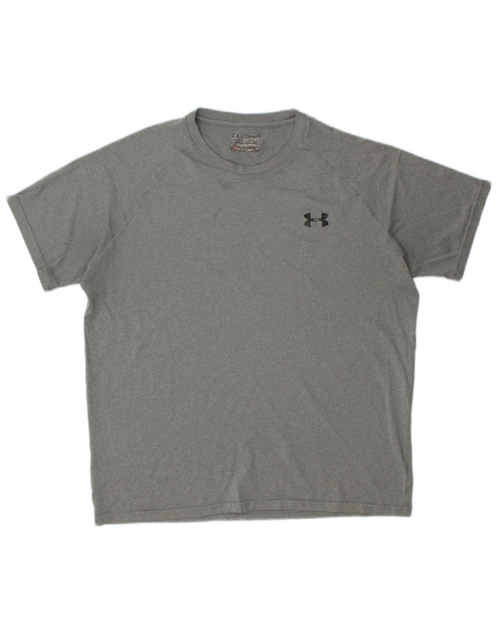 Camiseta UNDER ARMOUR Heat Gear para hombre Gris medio