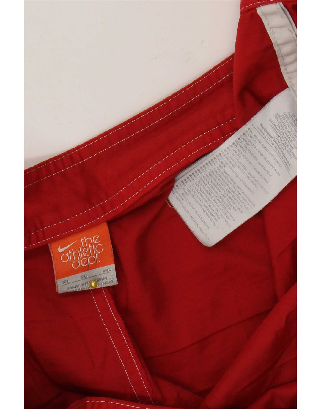 Nike Bañador gráfico para hombre XL Poliéster rojo