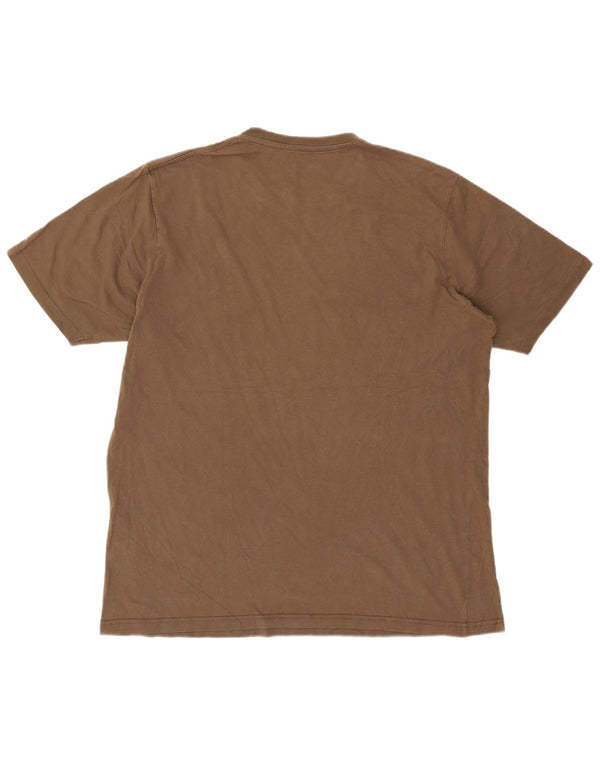Billabong Camiseta gráfica para hombre Top 2XL Algodón marrón