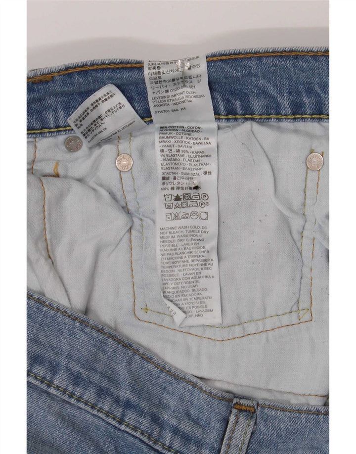 Levi's Hombre 511 Slim Jeans W36 L32 Algodón Azul