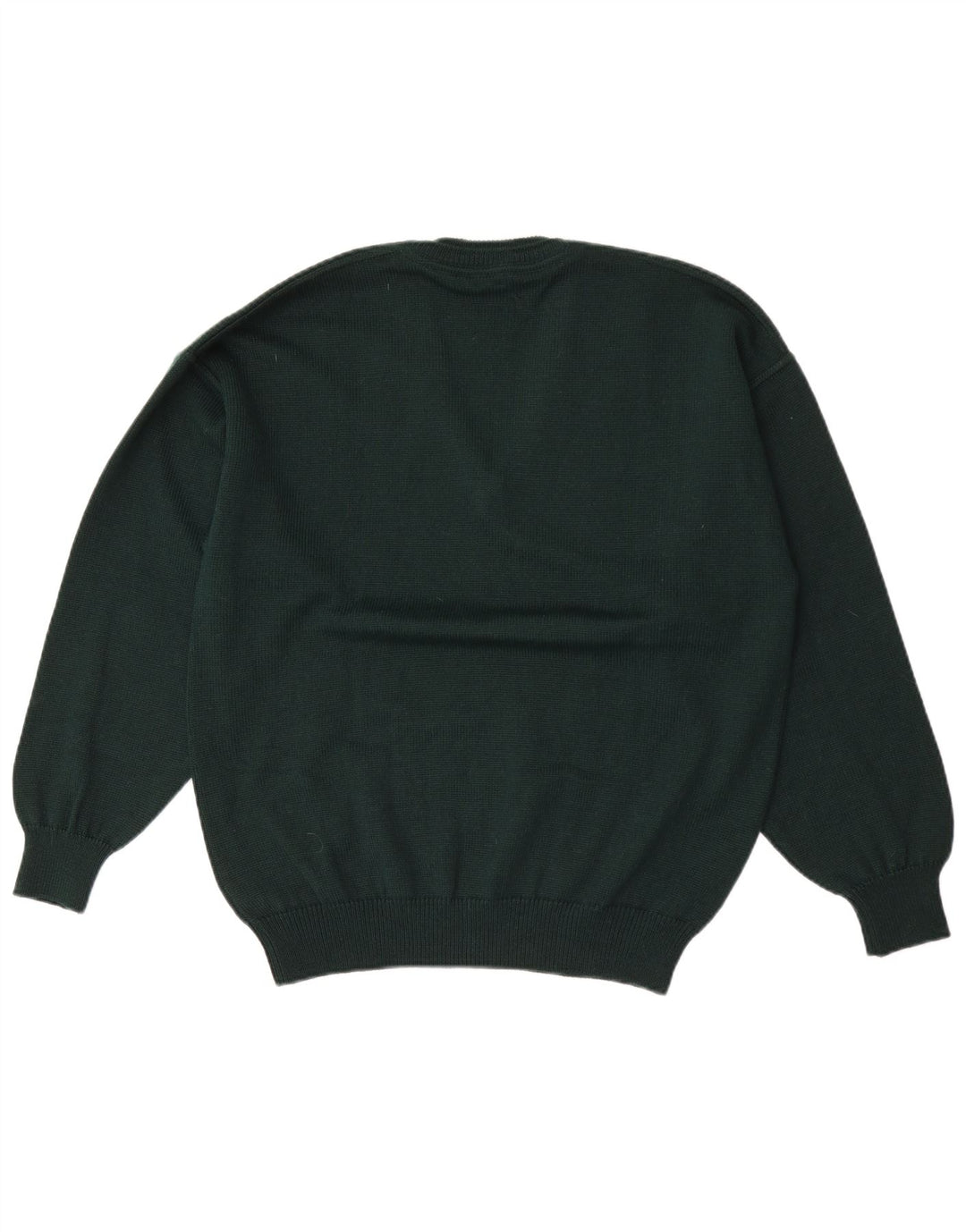 White Sails Jersey Con Cuello En V Para Hombre De Lana Verde Grande