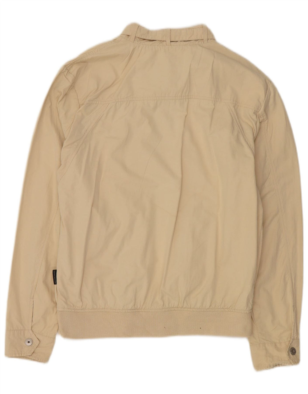 Sergio Tacchini Chaqueta Bomber para Hombre UK 40 Grande Algodón Beige