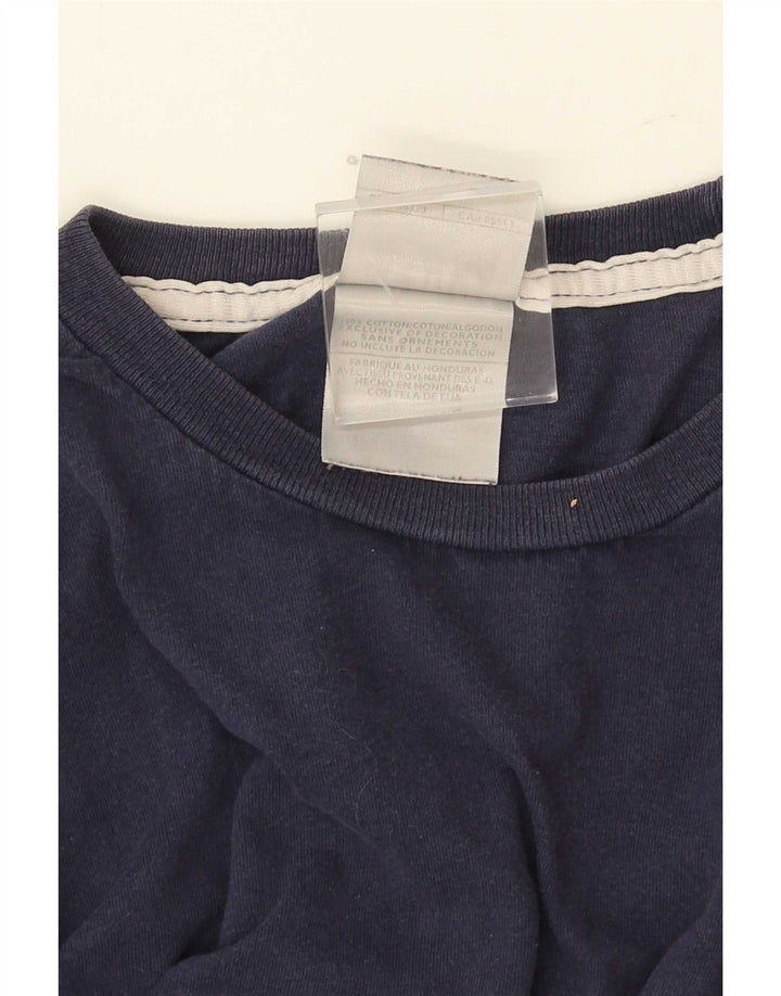 Camiseta Nike Hombre Top Medium Azul Marino Algodón