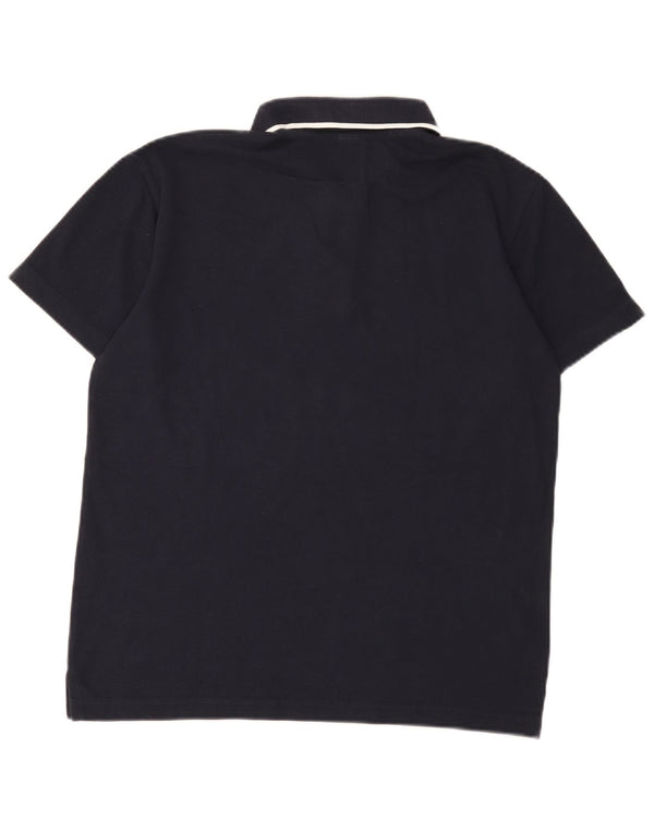 Polo Puma Hombre Pequeño Poliéster Negro