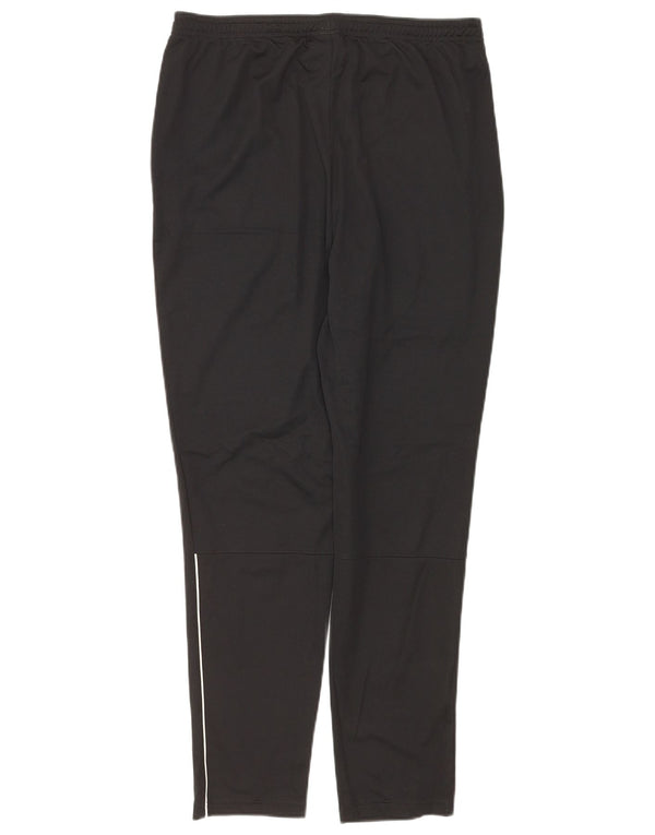 NIKE Mujer Dri Fit Chándal Pantalones UK 40 Grande Poliéster Negro