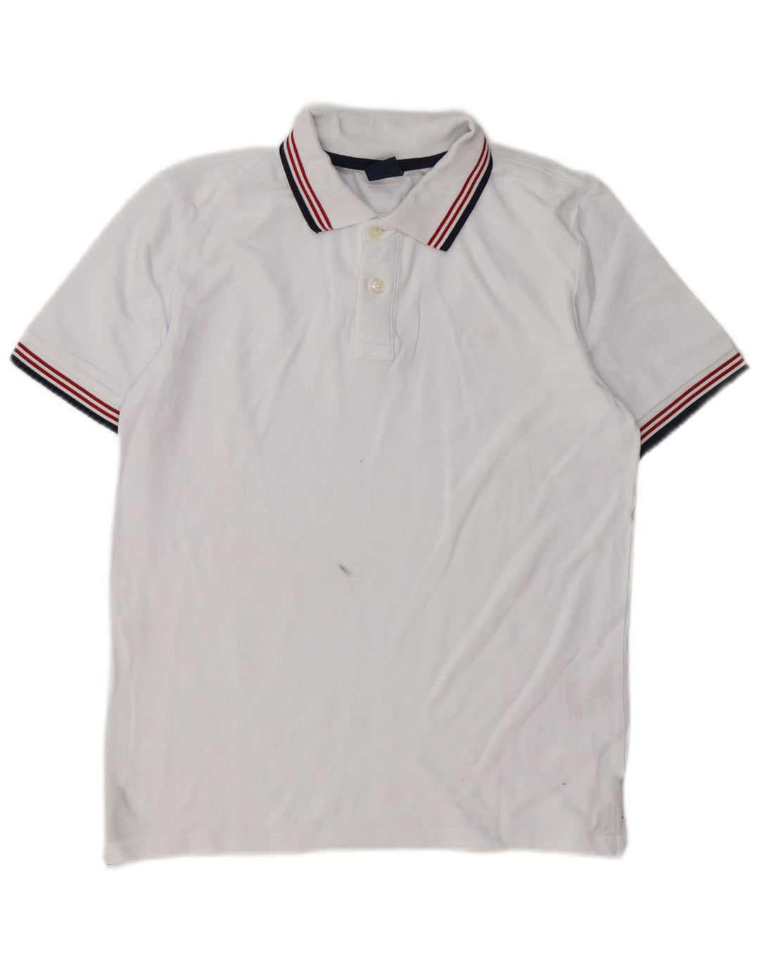 North Sails Polo Gráfico Para Hombre Algodón Blanco Pequeño