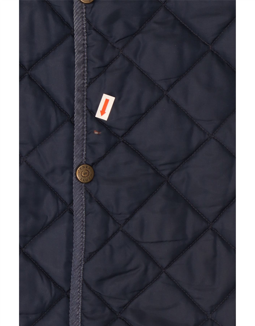 Henri Lloyd Chaqueta acolchada para hombre UK 42 XL Nylon azul marino