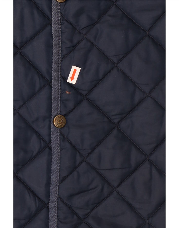 Henri Lloyd Chaqueta acolchada para hombre UK 42 XL Nylon azul marino