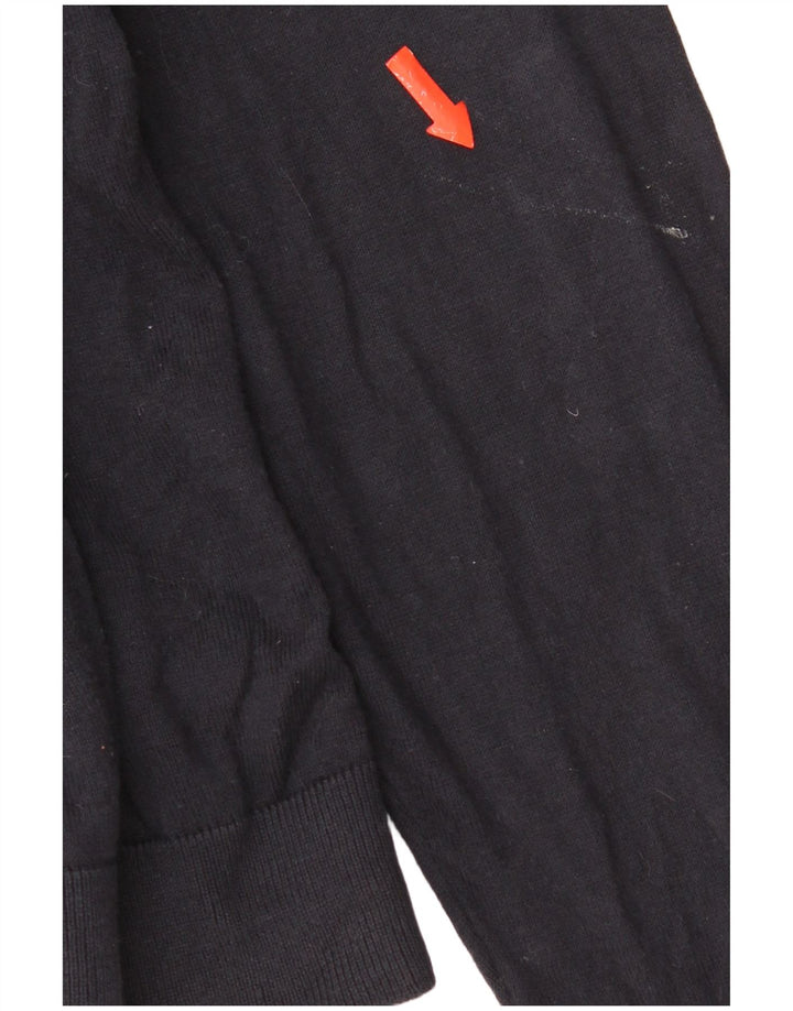 Marks & Spencer - Cárdigan de corte entallado para hombre, talla grande, azul marino