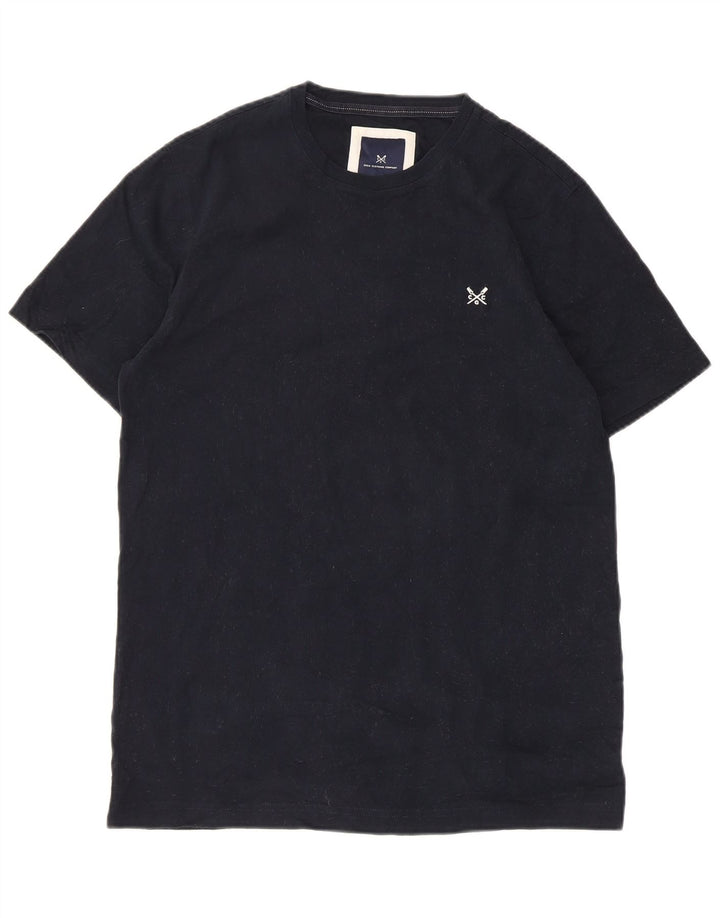 Crew Clothing Camiseta para hombre Top Medium Azul marino Algodón