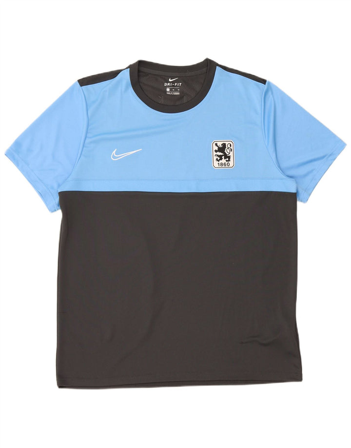 Nike Munchen Graphic Camiseta Top XL Gris Colorblock Poliéster