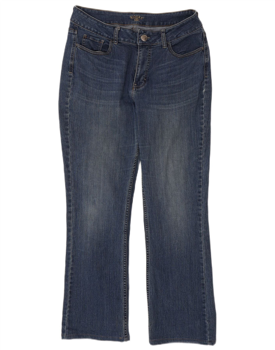 LEE Womens Riders Bootcut Jeans US 12 Large W32 L30 Blue Cotton