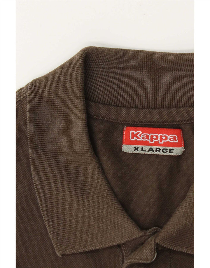 Kappa Polo Hombre XL Marrón