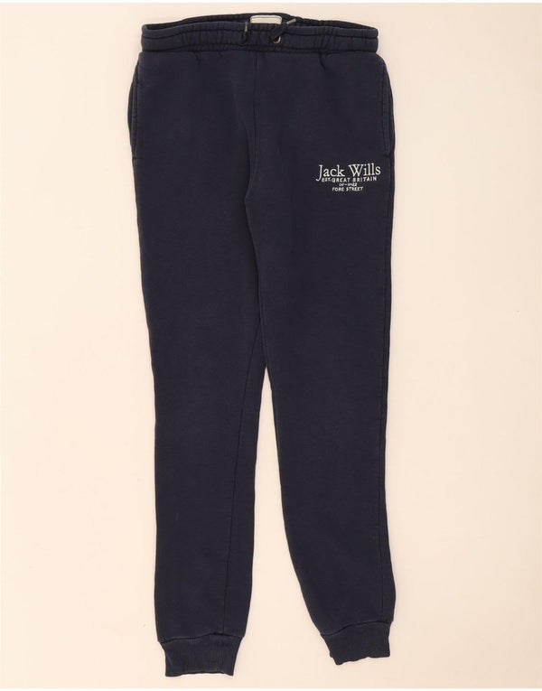 Jack Wills Pantalones de chándal con estampado gráfico para niña 12-13 años Azul marino
