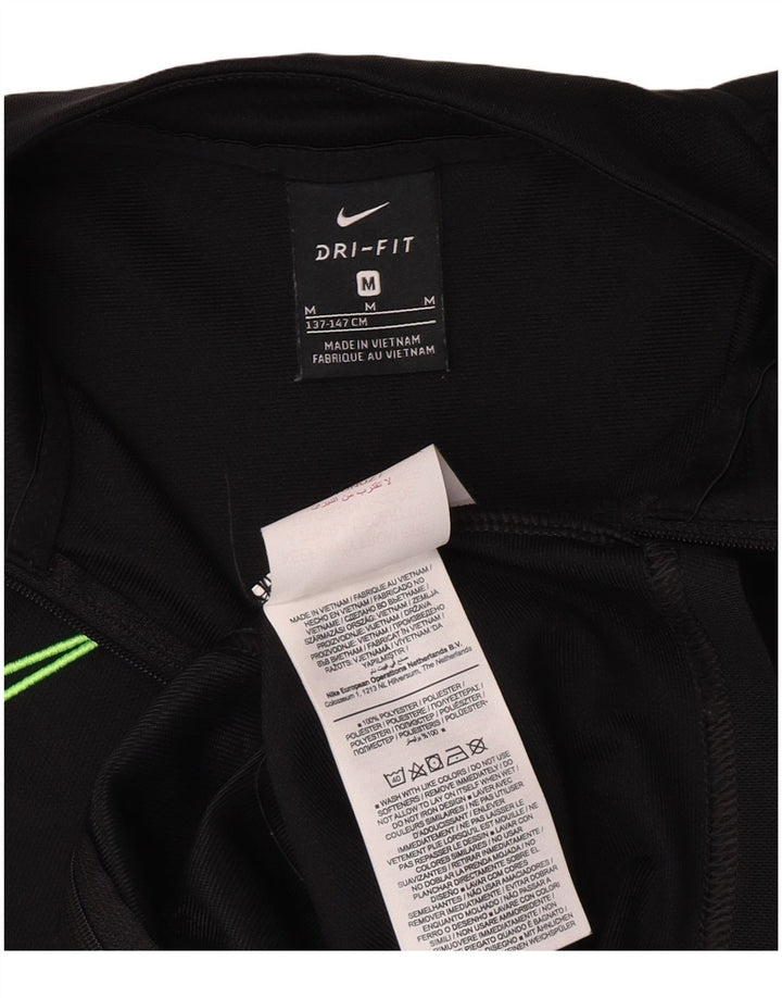 Nike Chaqueta de chándal para niños 10-11 años Mediana Negro Poliéster