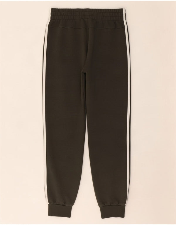 Adidas Pantalones de chándal para mujer Joggers UK 8/10 Small Khaki Cotton