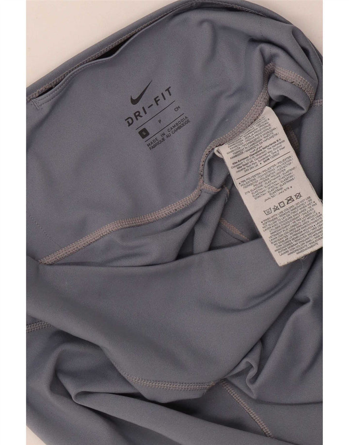 Nike Leggings Dri Fit para mujer UK 8 Small Gris Poliéster