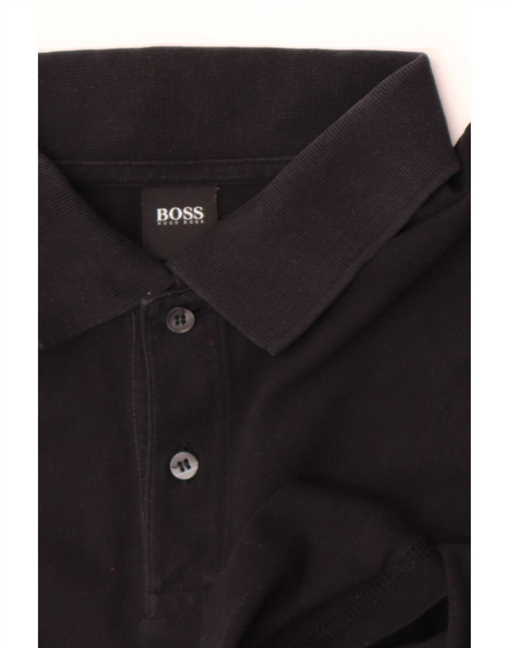 Polo Hugo Boss Hombre 2XL Algodón Negro