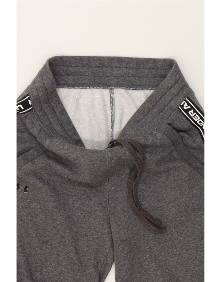 UNDER ARMOUR Womens Graphic Tracksuit Trousers Joggers Small  Grey Cotton Vintage Under Armour and Second-Hand Under Armour from Messina Hembry 