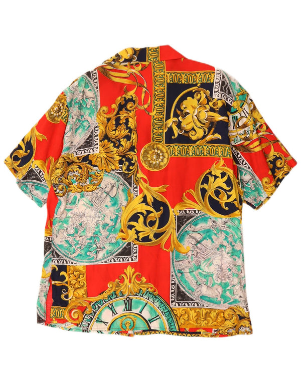 Giulia Galanti Camisa de manga corta para mujer UK 44 Mediana Multicolor