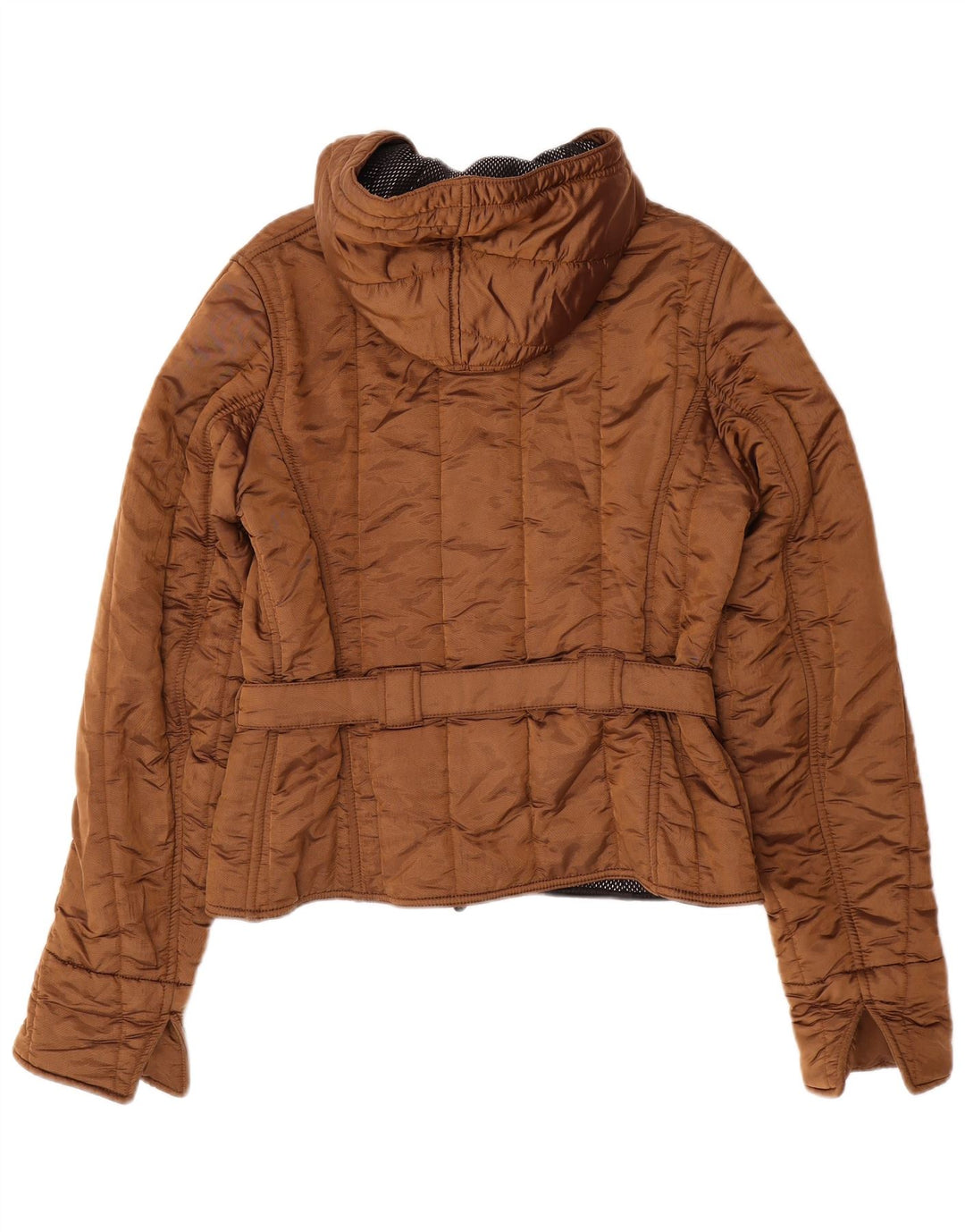 Refrigiwear Chaqueta cortavientos con capucha Cruz para mujer UK 20 2XL Marrón Poliamida