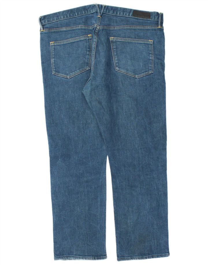 Marks & Spencer Jeans rectos autógrafos para hombre W36 L27 Algodón azul